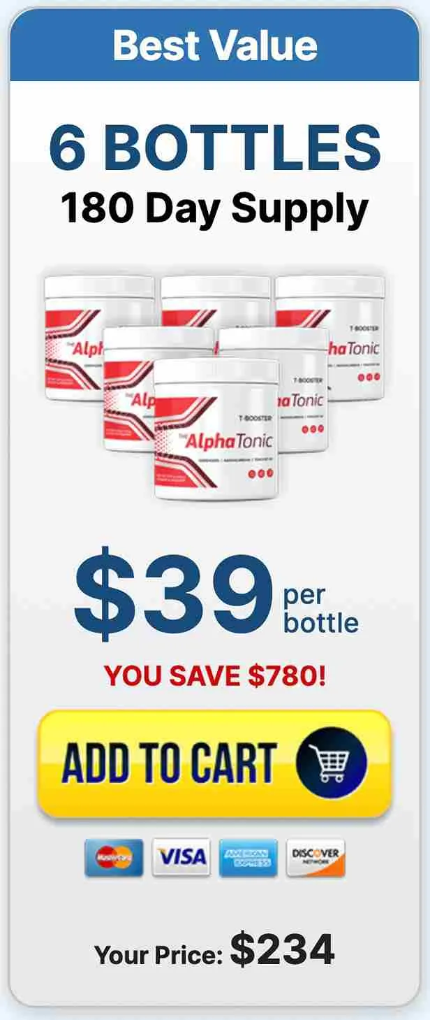 alpha tonic 180 day supply