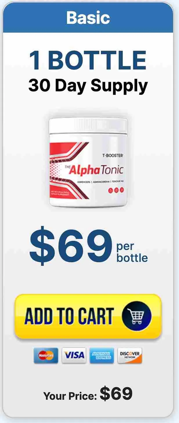 alpha tonic 30 day supply